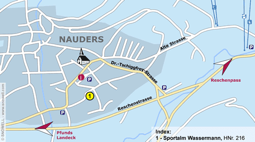 Plattegrond Nauders