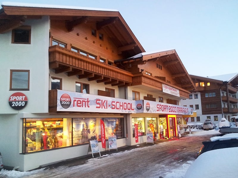 Skiverhuur winkel SPORT 2000 Schösswendter in Hochkönigstrasse 25, Maria Alm