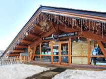 Skiverhuur winkel Mathias Sports in Morzine, Hotel le Crêt - 905 Route de la Plagne Skiverhuur winkel Mathias Sports in Morzine, Hotel le Crêt - 905 Route de la Plagne