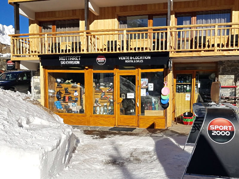 Skiverhuur winkel Mottaret Ski Evasion in Hôtel Le Mottaret, Meribel Mottaret