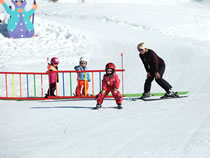 Kinderen skiles Skischule Aktiv Brixen