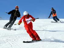 Groep skiles volwassenen Skischule Snowsports Westendorf