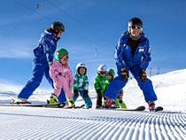 Groeps skilessen voor kinderen Skischule Sölden Hochsölden