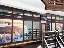 Skiverhuur winkel Ekosport-Rent Ski La Tania in La Tania, Immeuble le Grand Bois Skiverhuur winkel Ekosport-Rent Ski La Tania in La Tania, Immeuble le Grand Bois