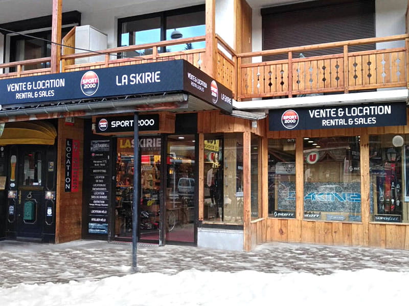 Skiverhuur winkel La Skirie in L’Eperon- 70 Avenue de la Muzelle, Les Deux Alpes