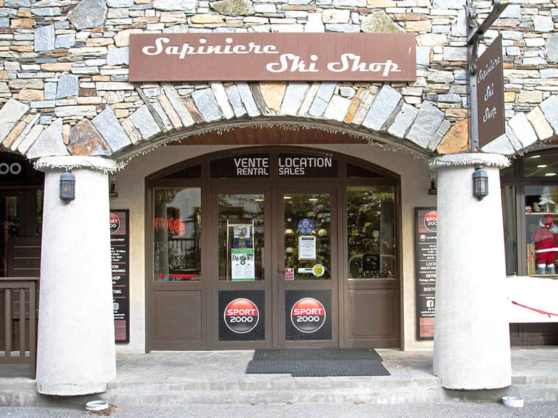 Skiverhuur winkel La Sapinière Sport in Le Hameau de la Sapinière - Quartier de reberty - Les montagnettes 3 vallées, Les Menuires