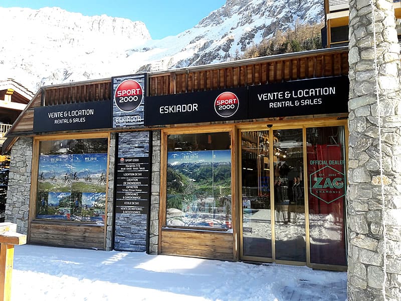Skiverhuur winkel Eskiador in Le Portillo - Avenue Olympique, Val d Isere