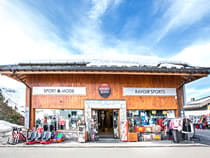 Skiverhuur winkel Ravoir’Sports in Saint Francois Longchamp, Les 4 vallées Skiverhuur winkel Ravoir’Sports in Saint Francois Longchamp, Les 4 vallées