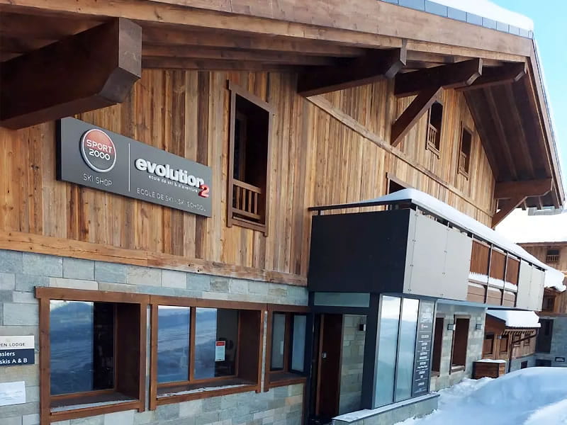Skiverhuur winkel Alpen Ski Shop in Les Eucherts - Résidence Alpen Lodge, La Rosiere