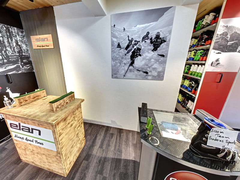 Skiverhuur winkel Prodains Sports in Les Prodains, Morzine