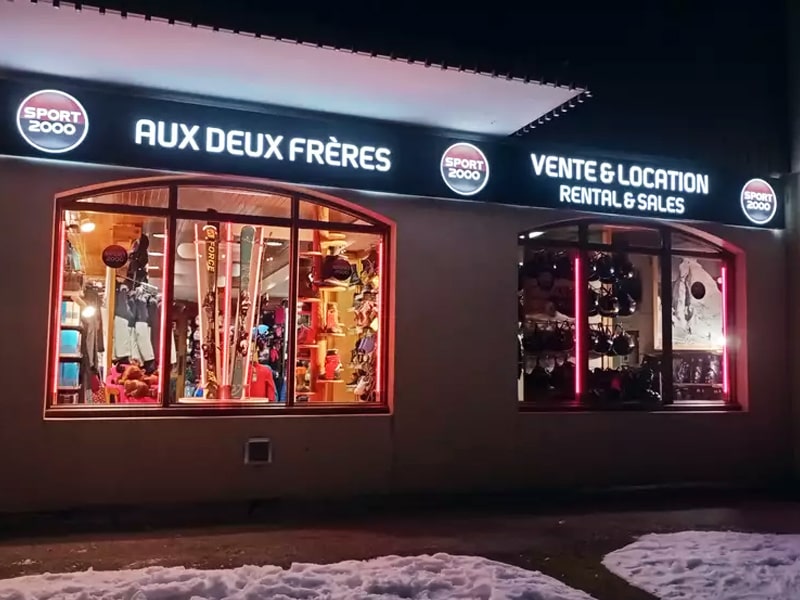 Skiverhuur winkel Aux Deux Freres in Les Vernataux - Le Mollard, Albiez Montrond