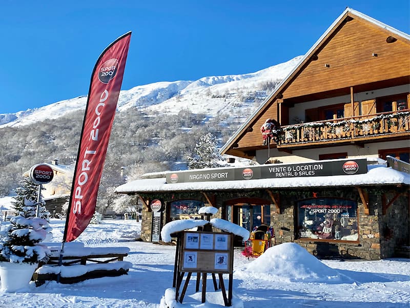 Skiverhuur winkel Nagano Sport in Les Verneys, Valloire