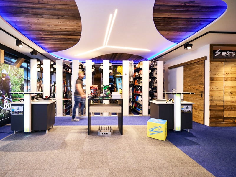 Skiverhuur winkel Sport Nauders Spöttl in Nauders 28, Nauders