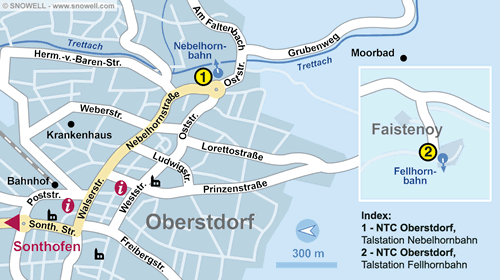 Plattegrond Oberstdorf
