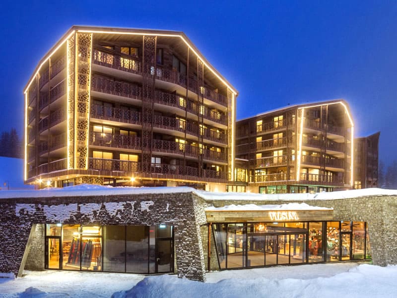 Skiverhuur winkel Gisler Sport in Oberseepromenade 2 - Valsana Hotel und Appartement, Arosa