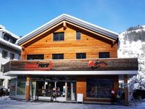 Skiverhuur winkel Swissrent Quattro in Engelberg, Parkplatz Titlisbahnen - Engelbergerstrasse 38 Skiverhuur winkel Swissrent Quattro in Engelberg, Parkplatz Titlisbahnen - Engelbergerstrasse 38