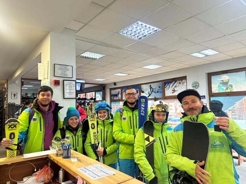 Skiverhuur winkel Ski Mania Bansko in Pirin Str. 92A, Bansko