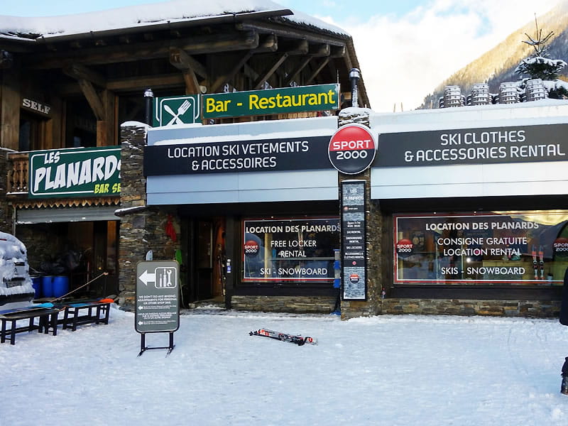 Skiverhuur winkel Location des Planards in Piste des Planards - 350 Chemin du Pied du Grepon, Chamonix