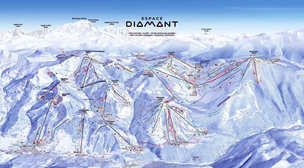 Skimap Hauteluce