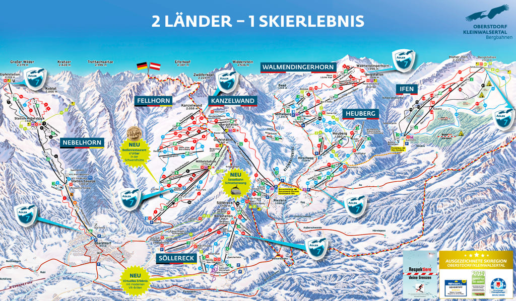 Skigebied Kleinwalsertal - Hirschegg