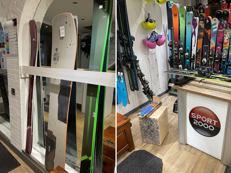 Skiverhuur winkel Ski Shop Les Coches Sportshop Paradiski in Place des commerces, La Plagne - Les Coches
