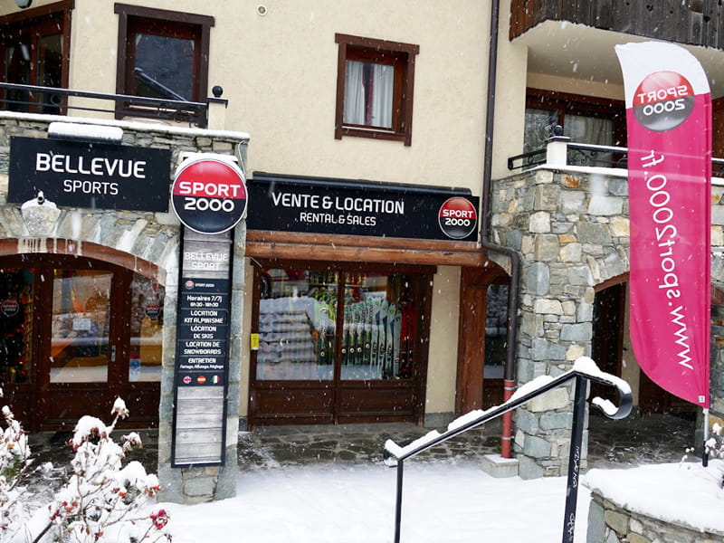 Skiverhuur winkel Bellevue Sports in Place du téléphérique de Bellevue, Les Houches