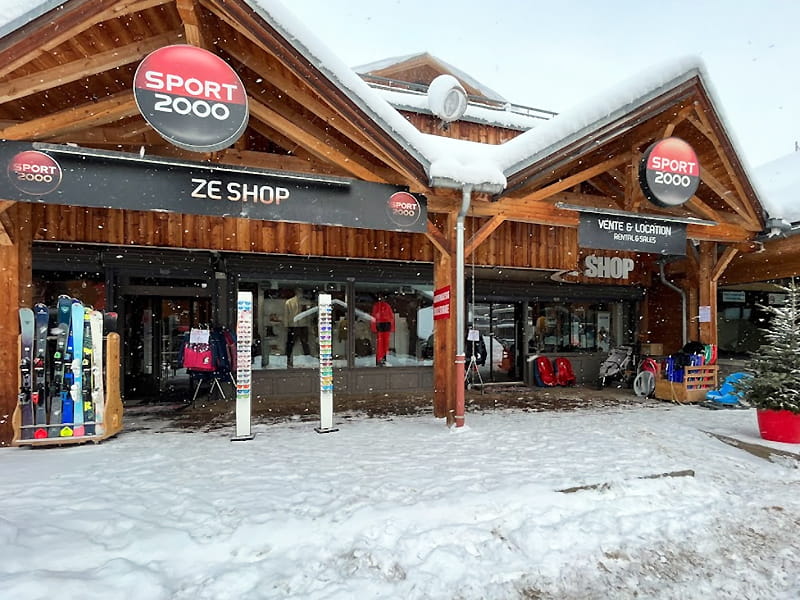 Skiverhuur winkel Ze Shop 2 in Place Joseph Paganon, Alpe d’Huez