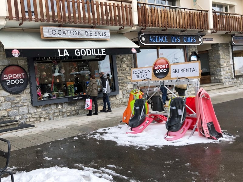 Skiverhuur winkel La Godille in Promenade de Tovière - Le Rosset, Tignes Le Lac