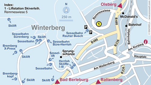 Plattegrond Winterberg