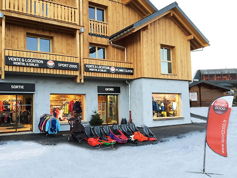 Skiverhuur winkel Planet Glisse in Résidence de lys, La Toussuire
