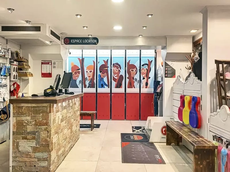 Skiverhuur winkel Les Tryoskys in Résidence L'Ouillon, La Toussuire