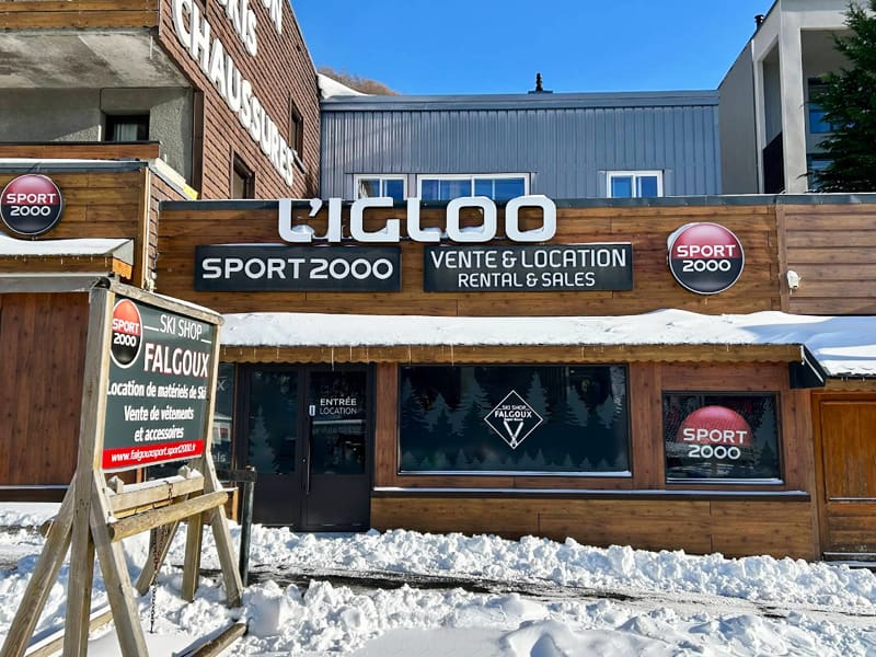 Skiverhuur winkel L’Igloo in 13, Rond Point Des Pistes, Super Besse