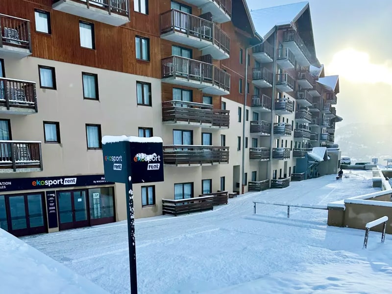 Skiverhuur winkel Ekosport-Rent Auris Ski in Résidence Odalys - Place des Orgières, Auris-en-Oisans