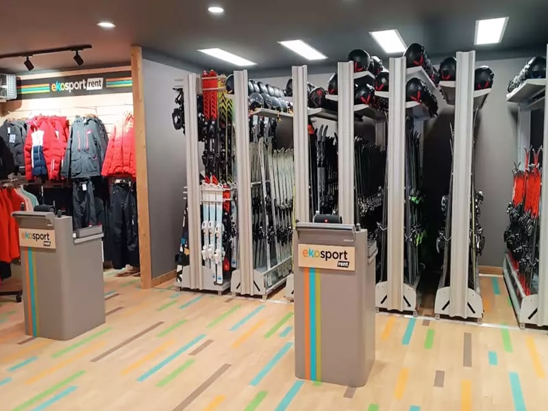 Skiverhuur winkel Ekosport-Rent Auriski in Résidence Odalys - Place des Orgières, Auris-en-Oisans