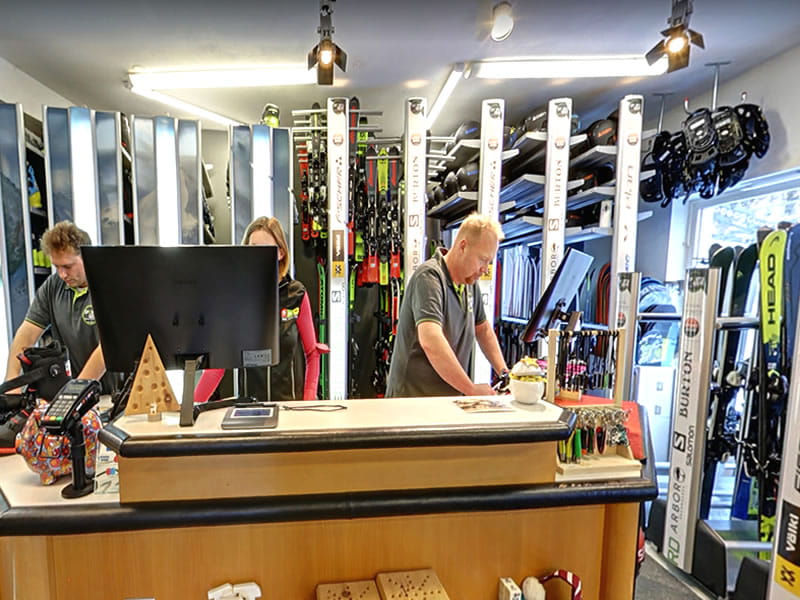 Skiverhuur winkel Sport Gefäll Filiale Grünwaldkopf in Römerstrasse 9, Obertauern