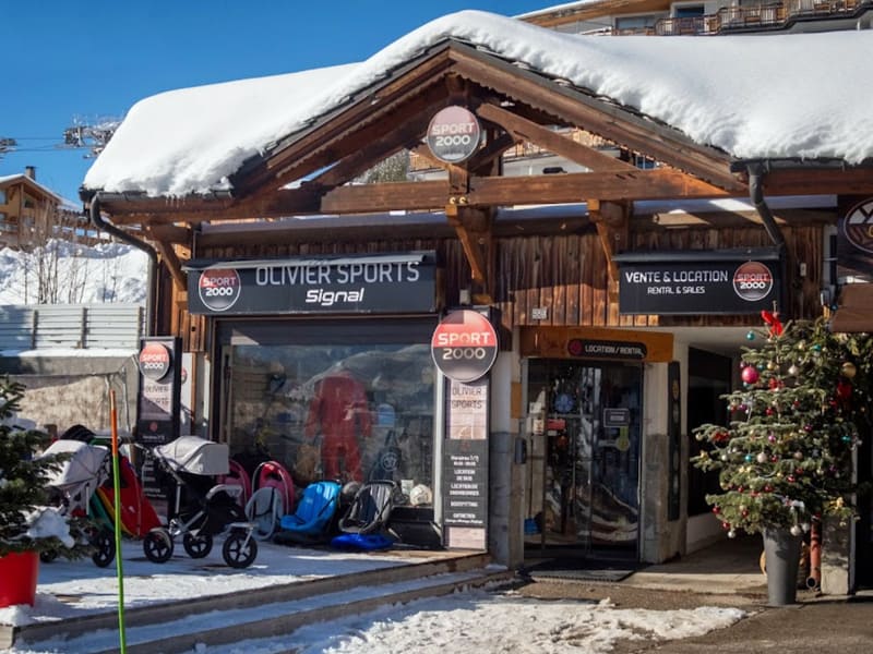 Skiverhuur winkel Olivier Sports in Route du Signal (centre station), Alpe d’Huez