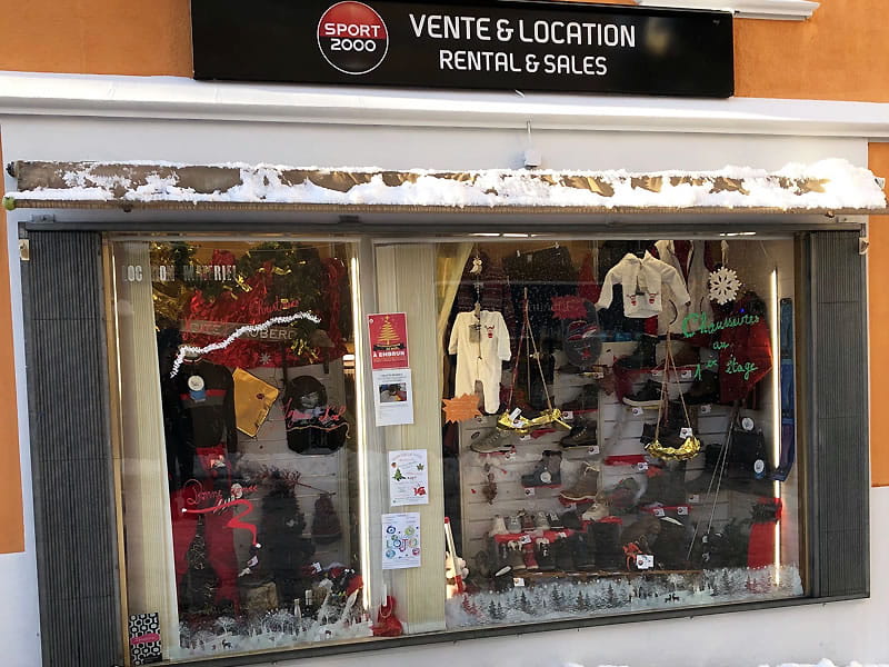 Skiverhuur winkel Grangeot Sport in Rue Clovis Hugues, Embrun