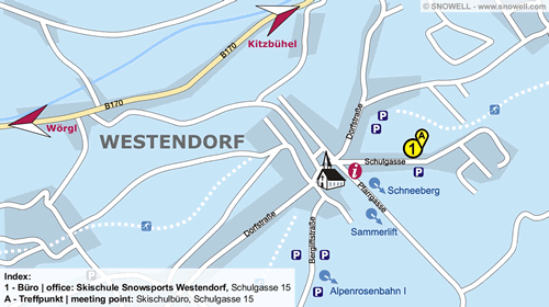 Plattegrond Westendorf