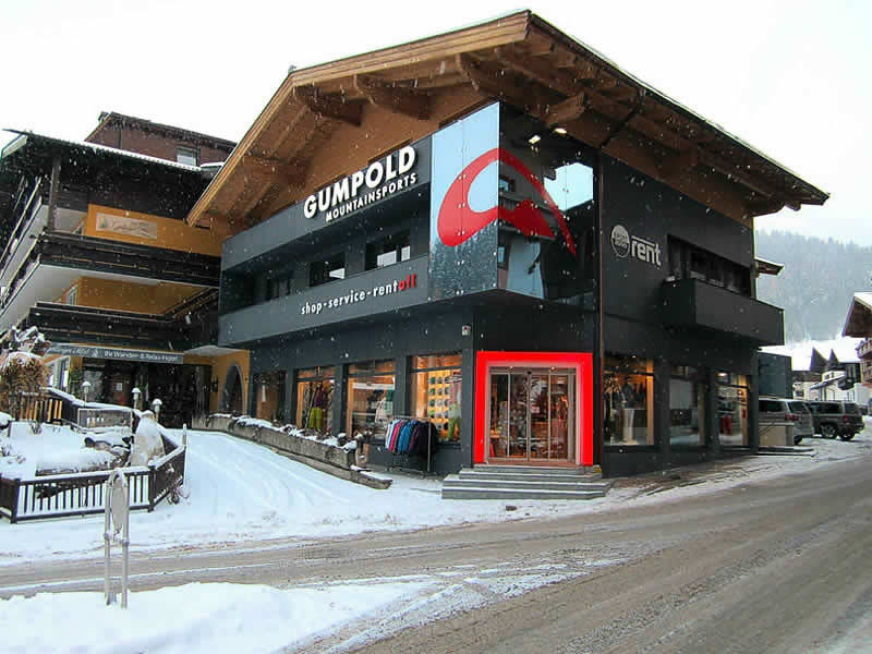 Skiverhuur winkel Gumpold Mountain Sports in Schwarzacherweg 200, Hinterglemm