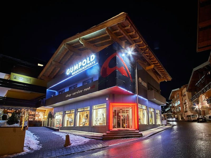 Skiverhuur winkel Gumpold Mountain Sports in Schwarzacherweg 200, Hinterglemm