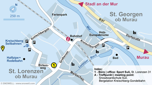 Plattegrond St. Georgen/Murau - Kreischberg
