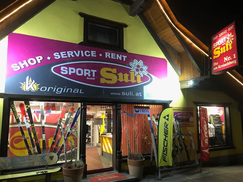 Skiverhuur winkel Sport Suli in St. Lorenzen 31, St. Georgen/Murau - Kreischberg