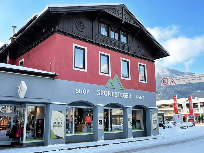 Skiverhuur winkel Sport Steger Mittersill in Stadtplatz 6, Mittersill