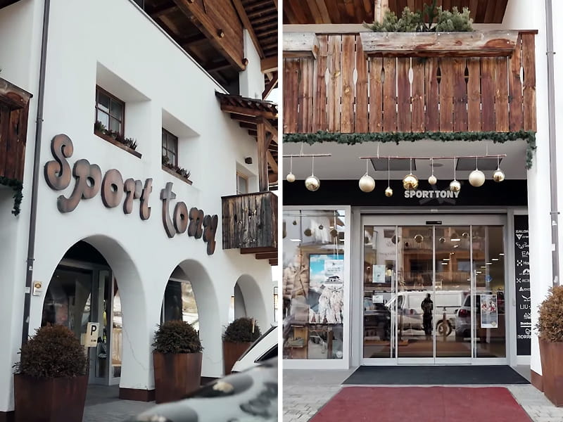 Skiverhuur winkel Alta Badia Sport - Shop & Rental in Streda Colz 56, Alta Badia-La Villa/Stern