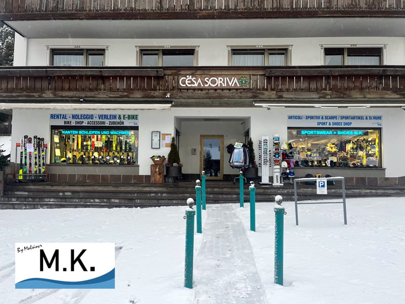 Skiverhuur winkel M.K. Rent Soriva in Streda Dursan, 91, St. Christina - Grödental