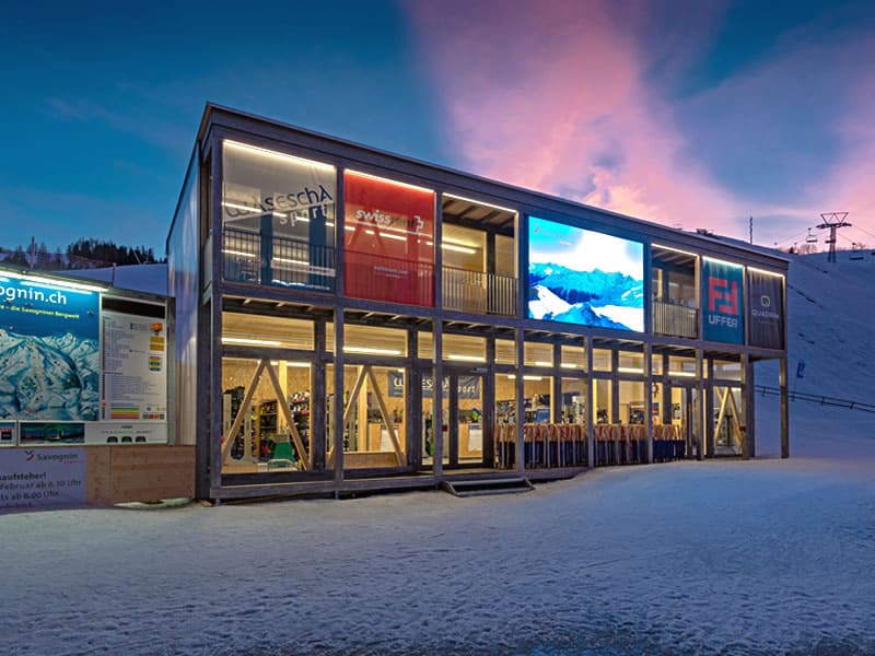 Skiverhuur winkel Wasescha Sport Rent in Talstation Bergbahnen, Savognin