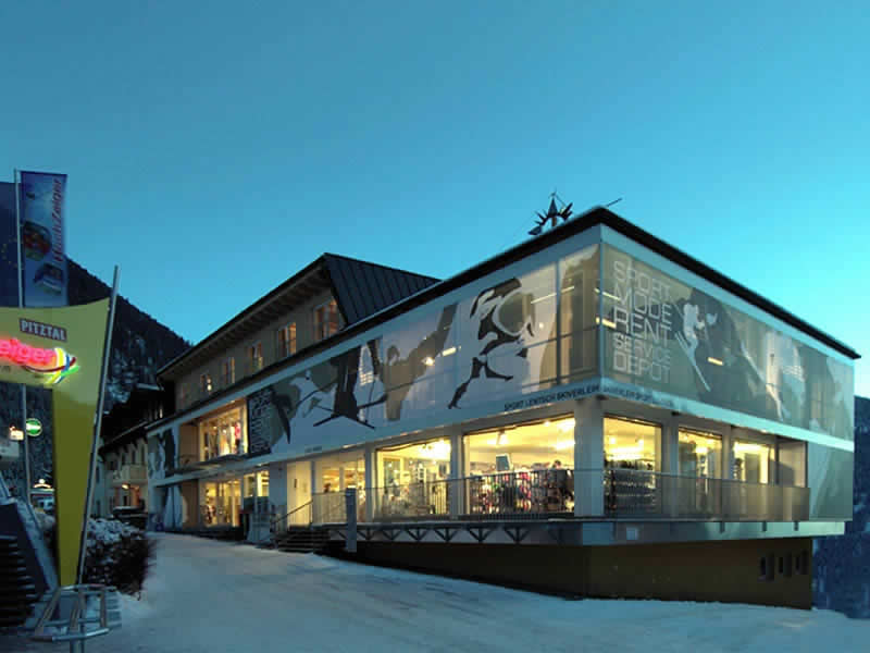 Skiverhuur winkel Sport Lentsch - Sport vor Ort in Talstation Hochzeigerbahn, Jerzens
