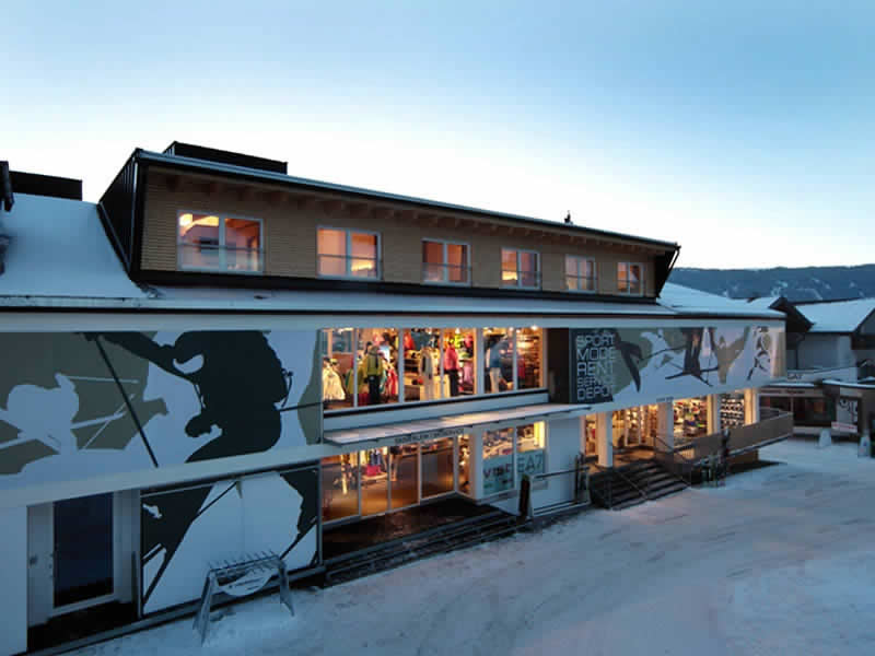 Skiverhuur winkel Sport Lentsch - Sport vor Ort in Talstation Hochzeigerbahn, Jerzens