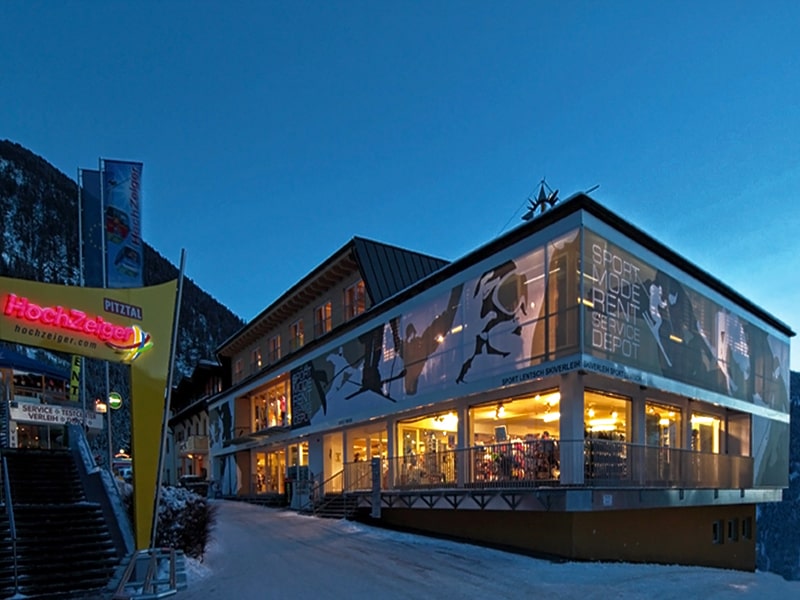 Skiverhuur winkel Sport Lentsch - Sport vor Ort in Talstation Hochzeigerbahn, Jerzens