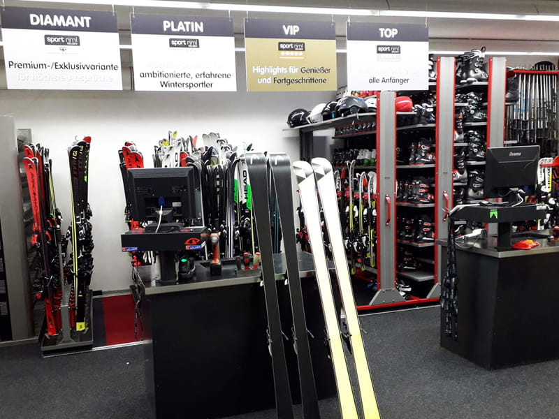 Skiverhuur winkel Sport Riml Tiefenbach in Tiefenbach Gletscher [Direkt beim Restaurant], Sölden